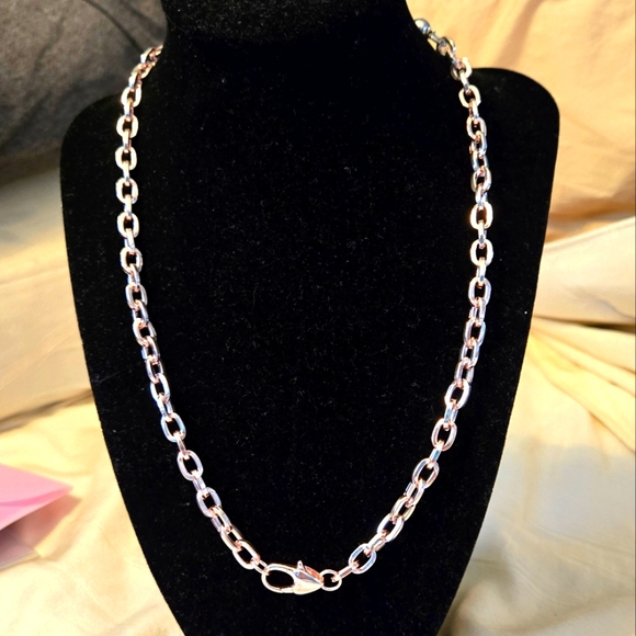 By Alexa Ray NWOT Metallic Coconut Necklace - Picture 2 of 9